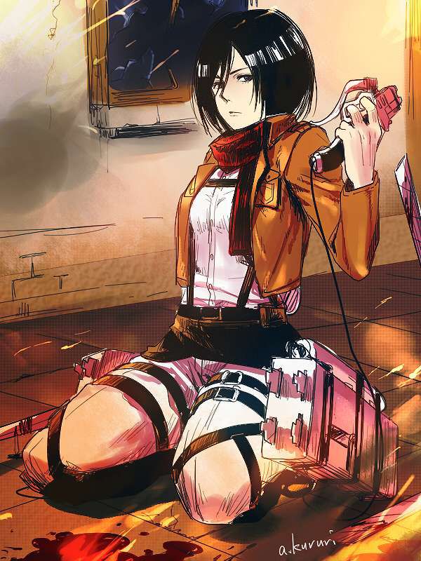 【With images】Mikasa's impact image leaked! ? (Attack on Titan) 1