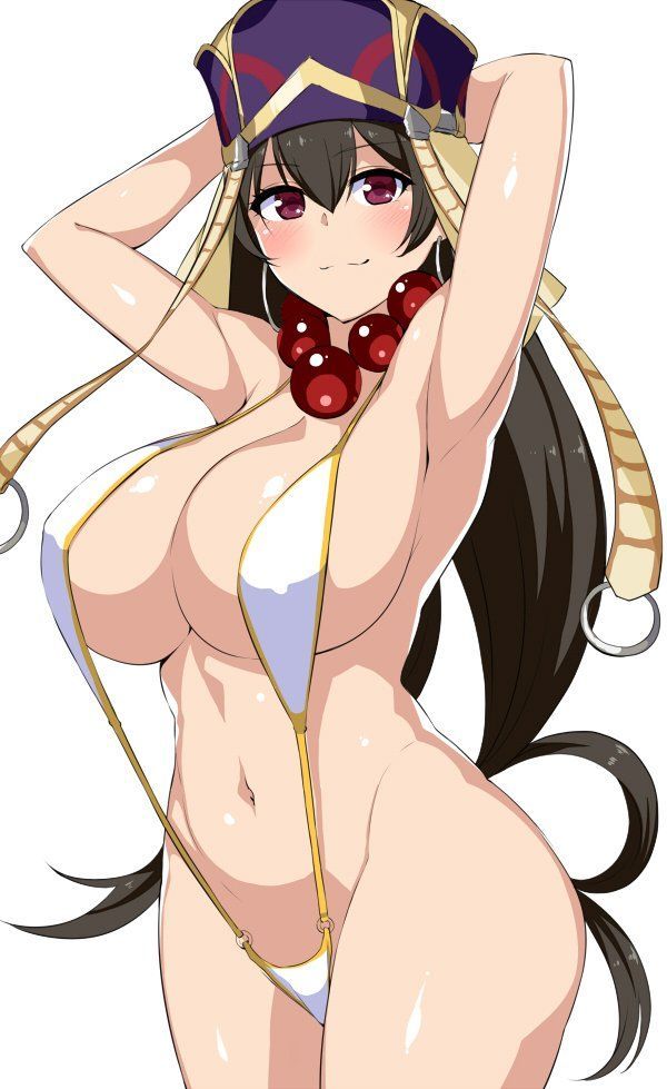 【Secondary Erotic】 Here is the erotic image of a girl wearing a swimsuit called a sling shot 18