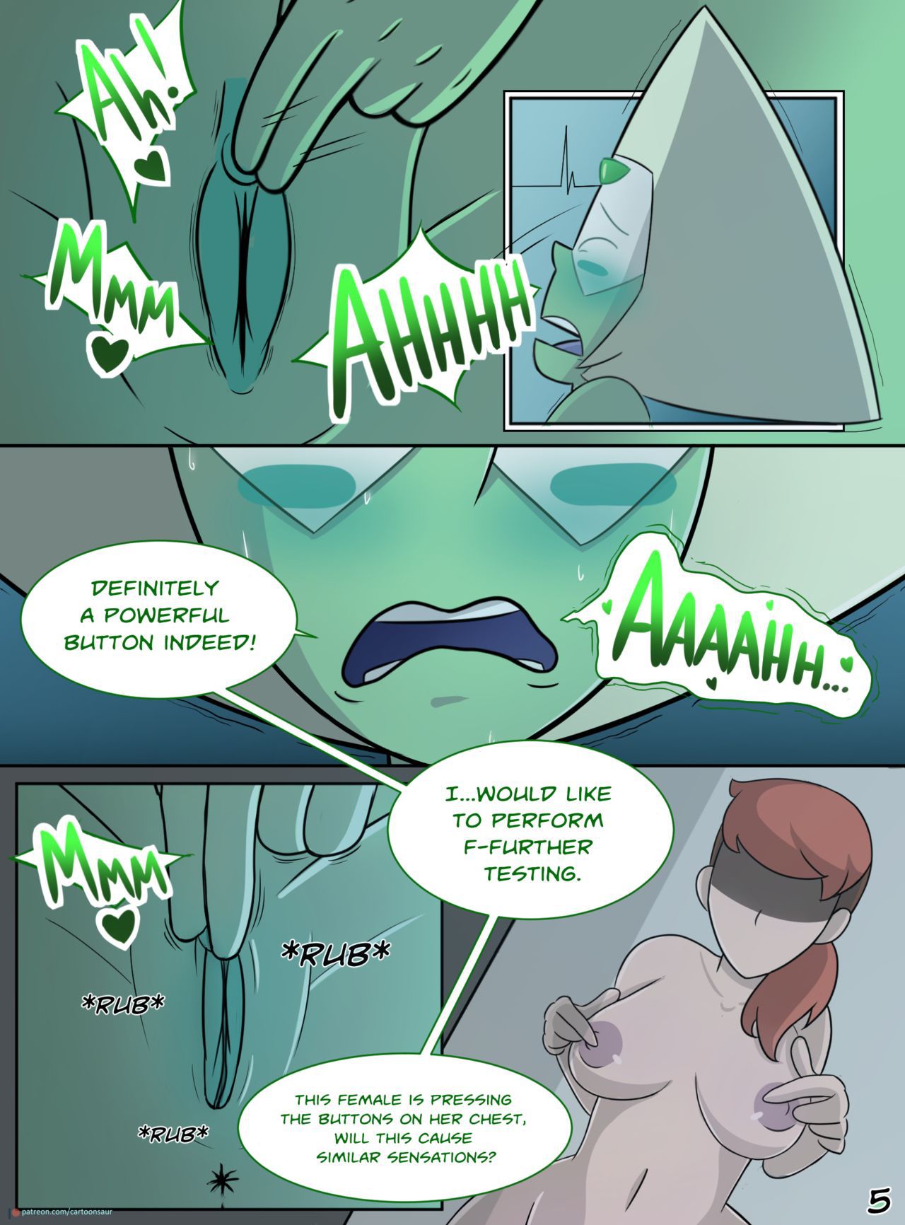 [Cartoonsaur] Peridot ‘Experiments’ (Steven Universe) [Ongoing] 6