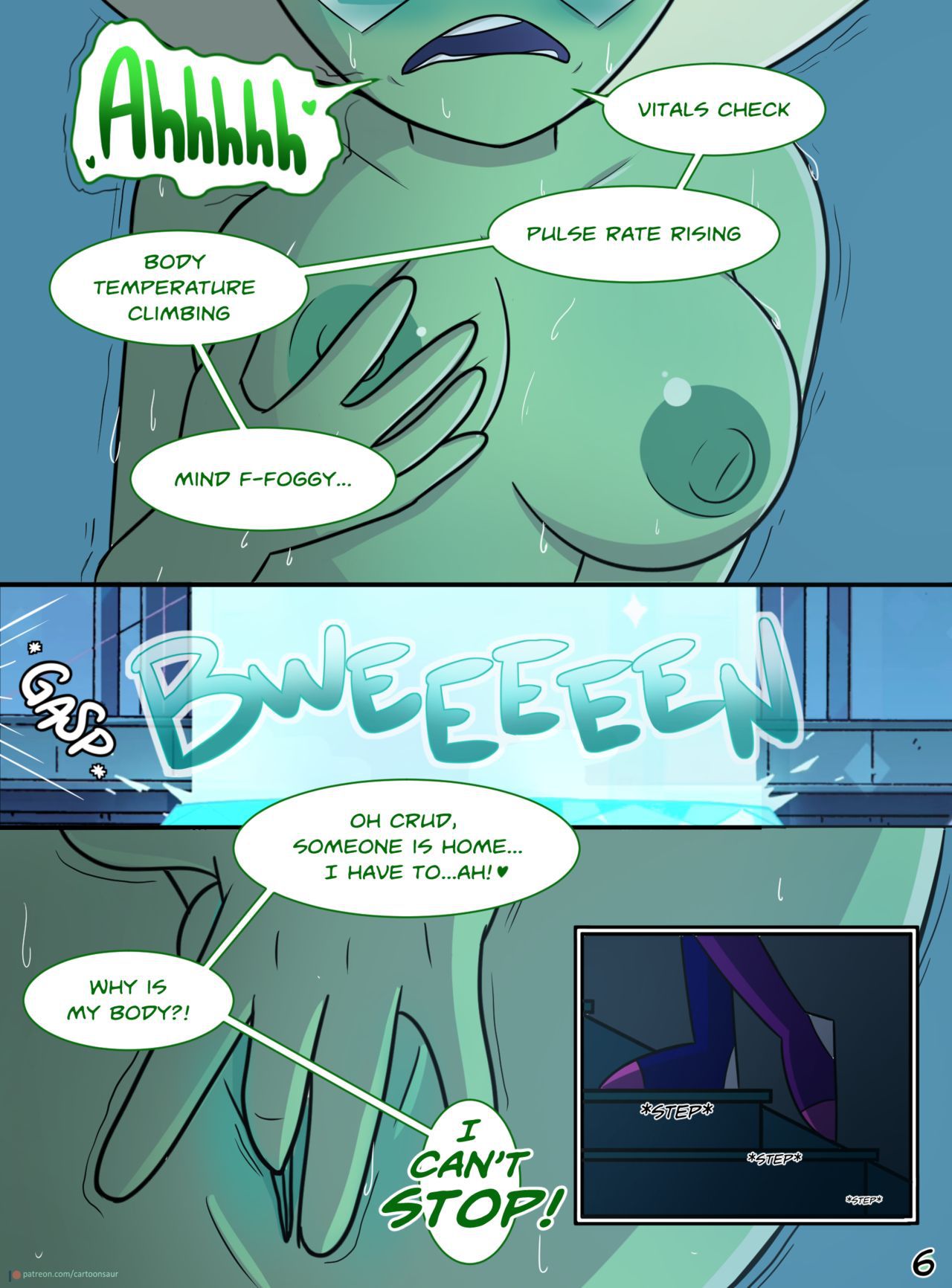 [Cartoonsaur] Peridot ‘Experiments’ (Steven Universe) [Ongoing] 7