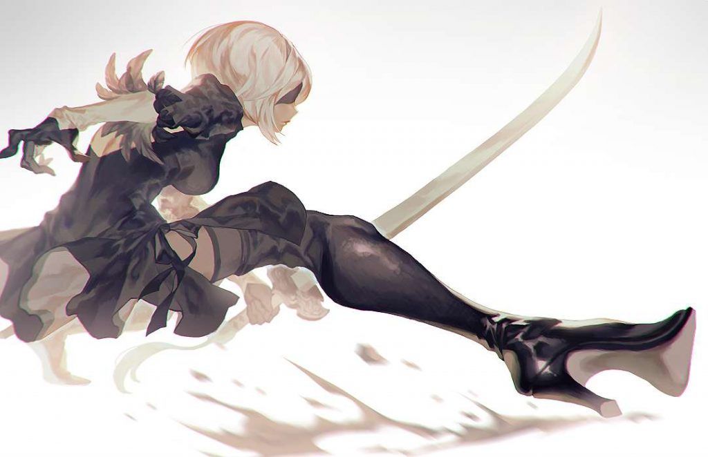 【NieR Automata】2B Missing Sex Photo Images 15