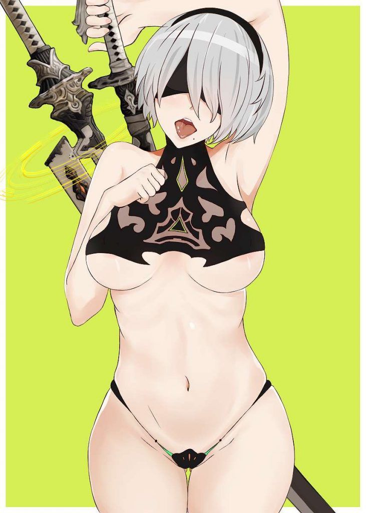 【NieR Automata】2B Missing Sex Photo Images 8