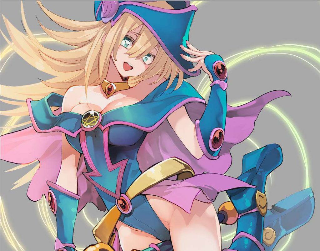 【Erotic Image】Character image of black magician girl who wants to refer to erotic cosplay of Yu-Gi-Oh 17