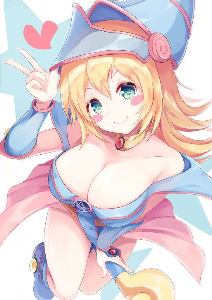 【Erotic Image】Character image of black magician girl who wants to refer to erotic cosplay of Yu-Gi-Oh 5