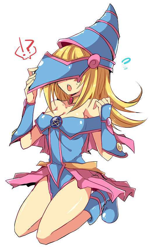 【Erotic Image】Character image of black magician girl who wants to refer to erotic cosplay of Yu-Gi-Oh 6