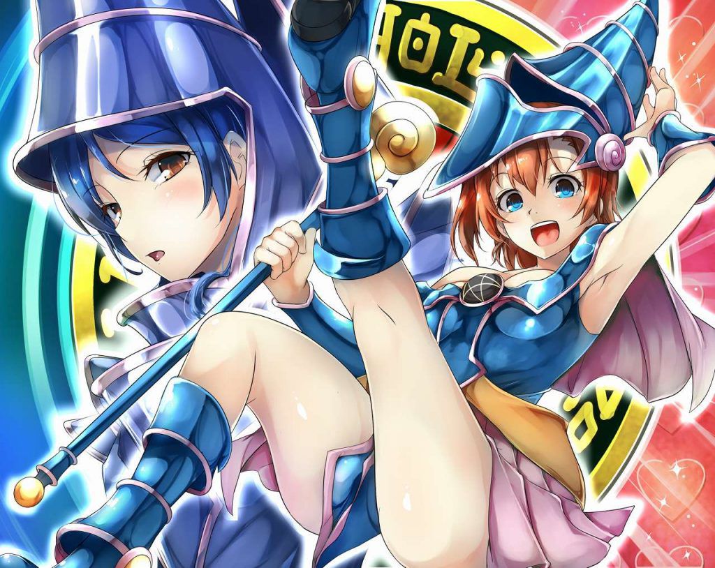 【Erotic Image】Character image of black magician girl who wants to refer to erotic cosplay of Yu-Gi-Oh 9