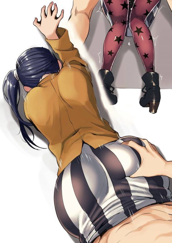 【Secondary erotic】 Here is the erotic image of a girl who has sex in the position of the back that seems to be able to violently pierce the 29