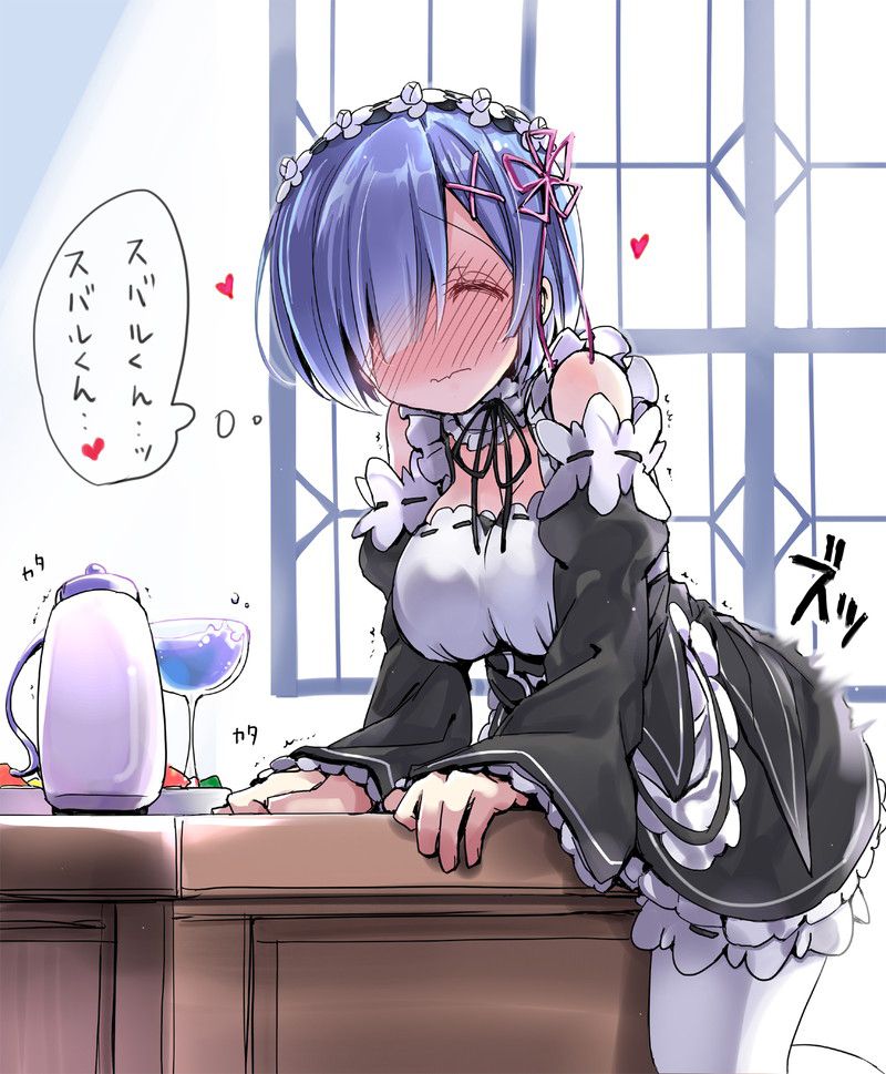 Emilia-chan is good, but lamb and Rem-chan's 2D erotic images are also the best 23