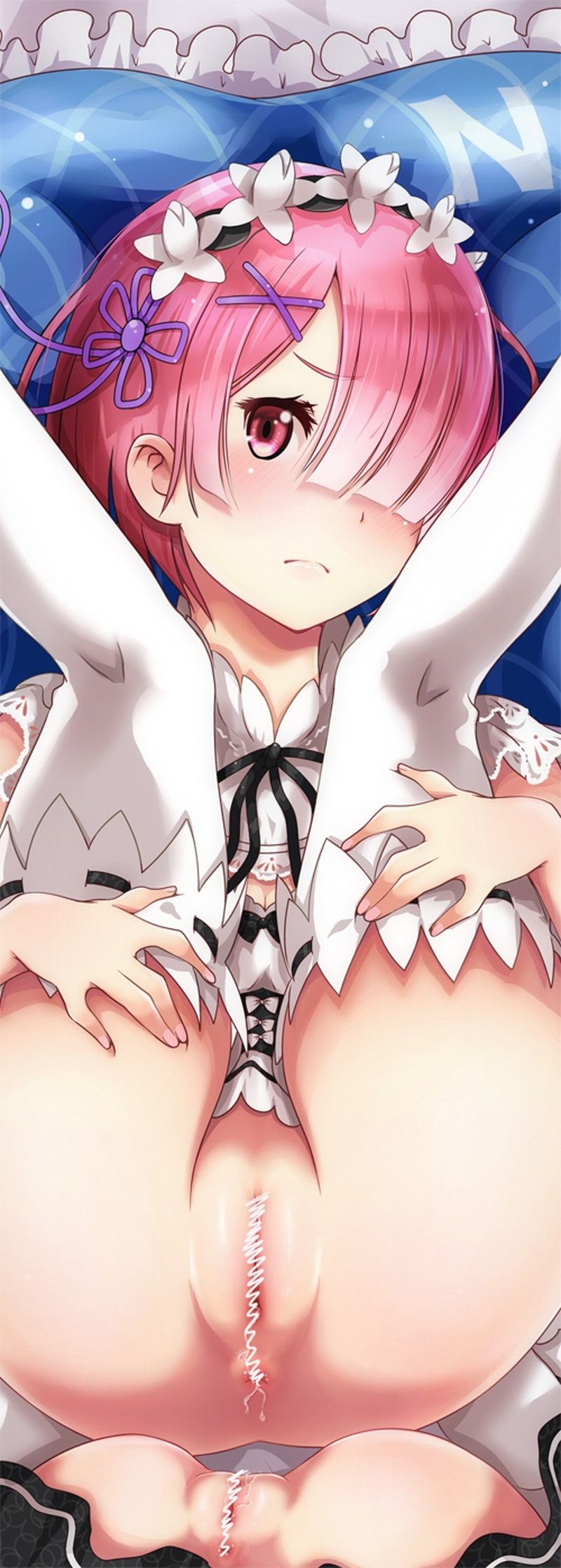 Emilia-chan is good, but lamb and Rem-chan's 2D erotic images are also the best 30