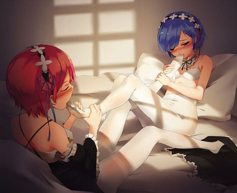 Emilia-chan is good, but lamb and Rem-chan's 2D erotic images are also the best 36
