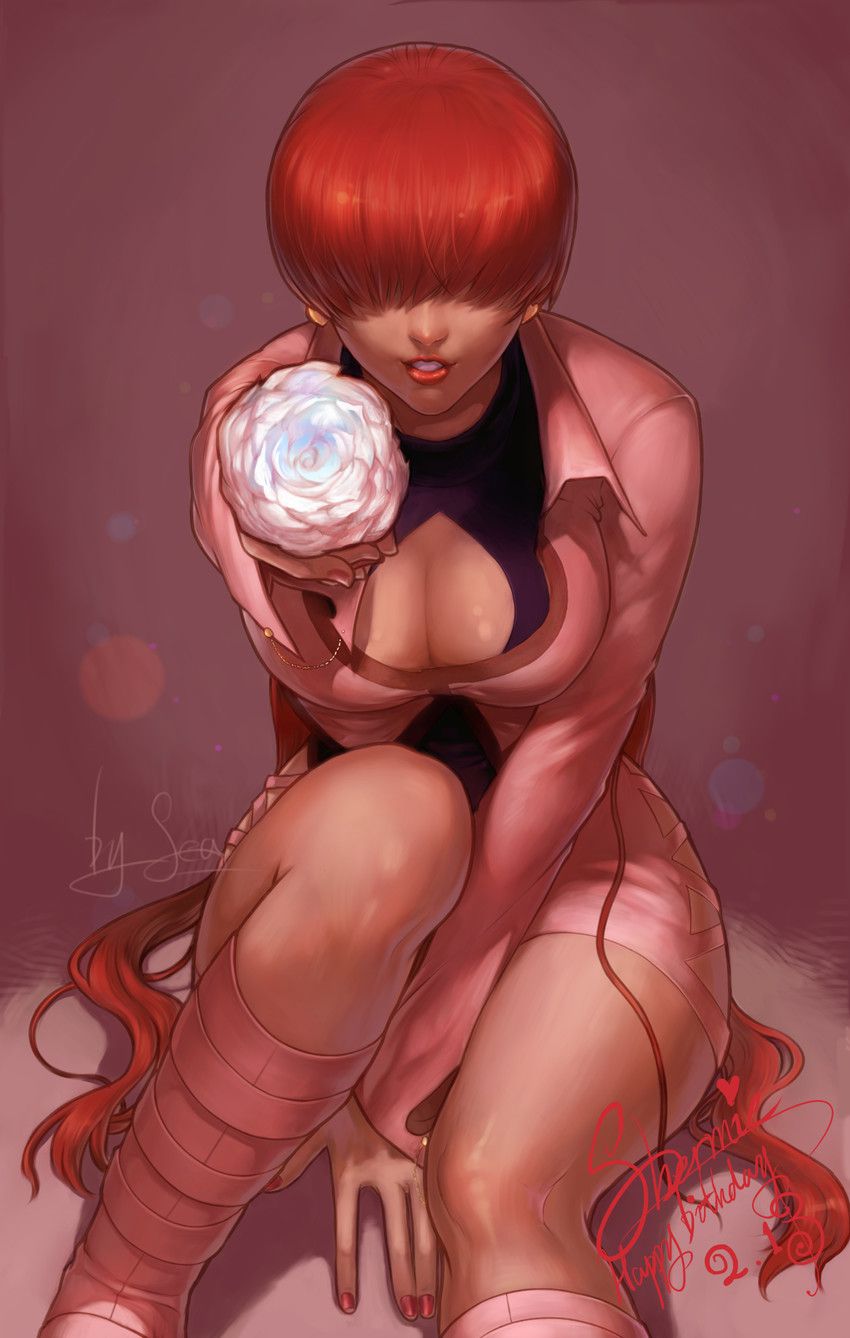 [The King of Fighters] erotic image summary that makes you want to go to the two-dimensional world and shermy and you very much 9