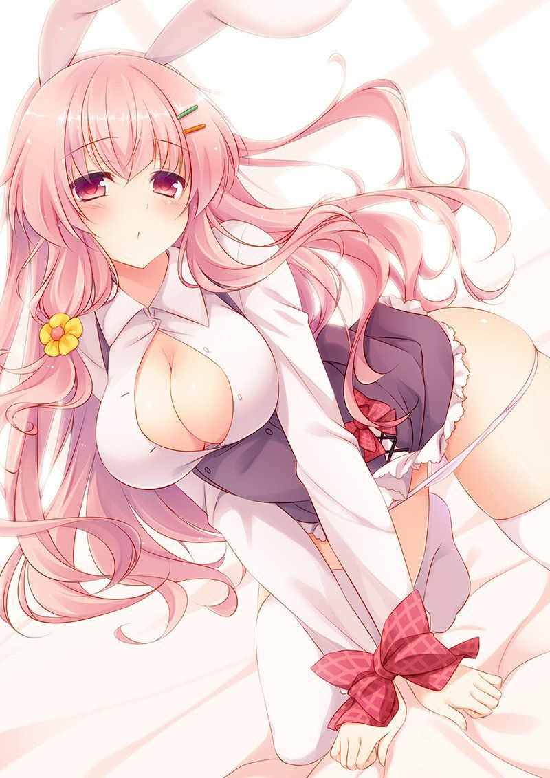 Erotic anime summary Beautiful girls with pink hair with strong doskebe images [secondary erotic] 22