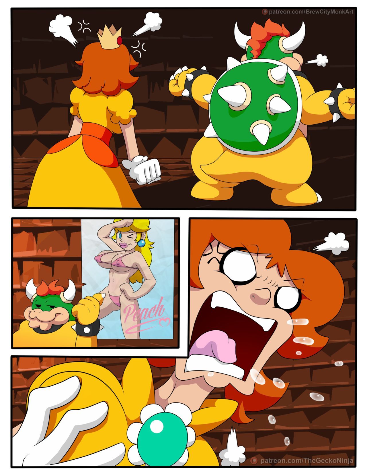 [TheGeckoNinja] Slut Princess Daisy [Ongoing] 5