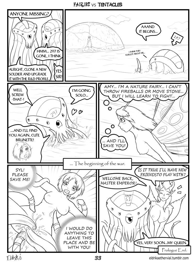 [Bobbydando] Fairies vs Tentacles [Ongoing] 34