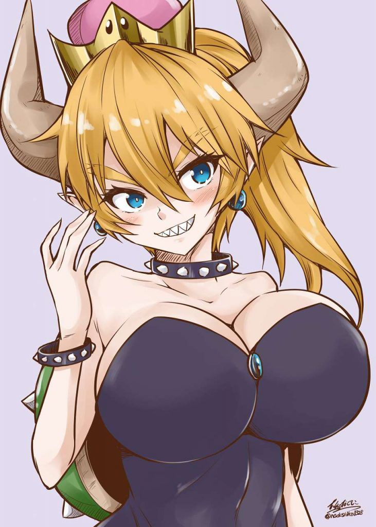 Super Mario Cute erotic image summary that comes through with Princess Bowser's echi 5