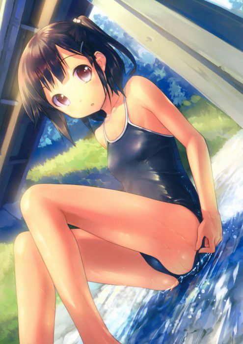 【Secondary Erotic】 Here is an erotic image of a girl whose suku water brings out her unpleasantness 11