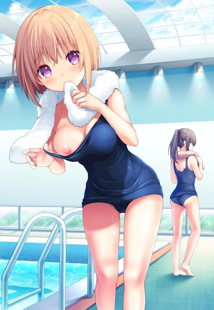 【Secondary Erotic】 Here is an erotic image of a girl whose suku water brings out her unpleasantness 14