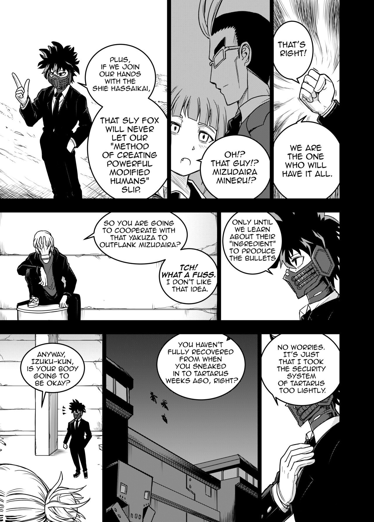 (Demongem) My villain gang (My hero academia) 132