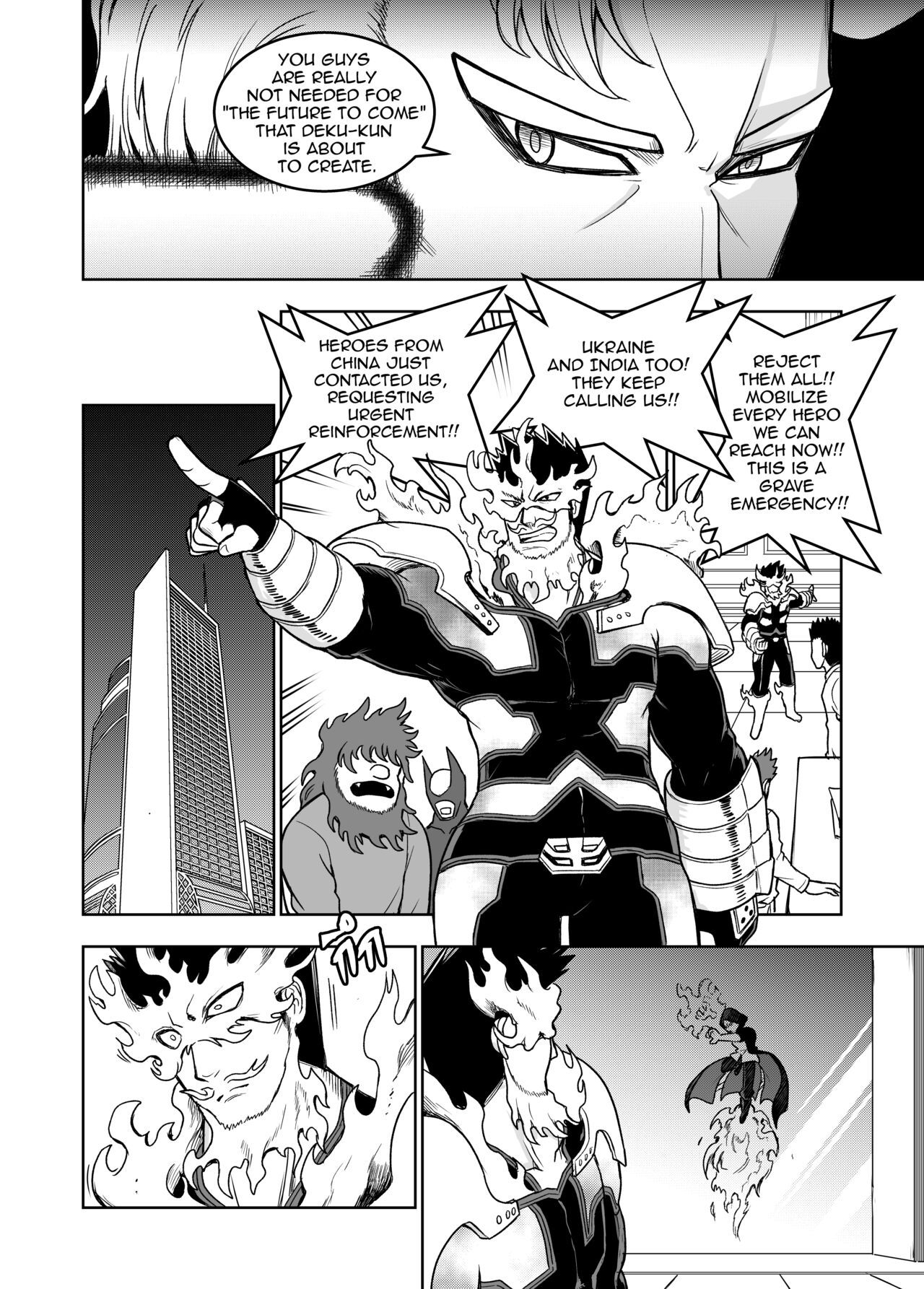 (Demongem) My villain gang (My hero academia) 174