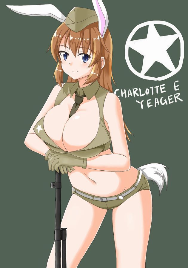 [Strike Witches] pull out immediately with the erotic image that I want to suck tightly of Charlotte E. Jaeger! 17