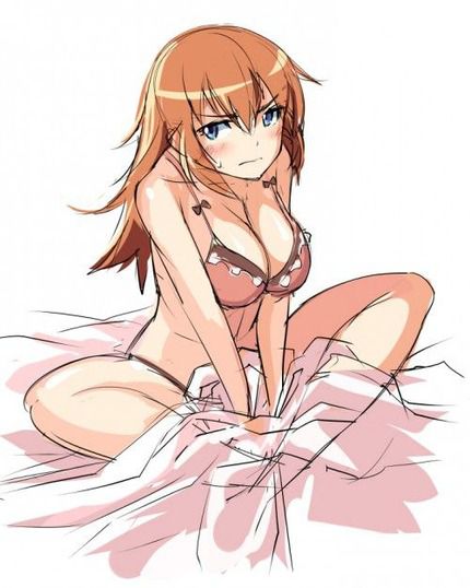 [Strike Witches] pull out immediately with the erotic image that I want to suck tightly of Charlotte E. Jaeger! 5
