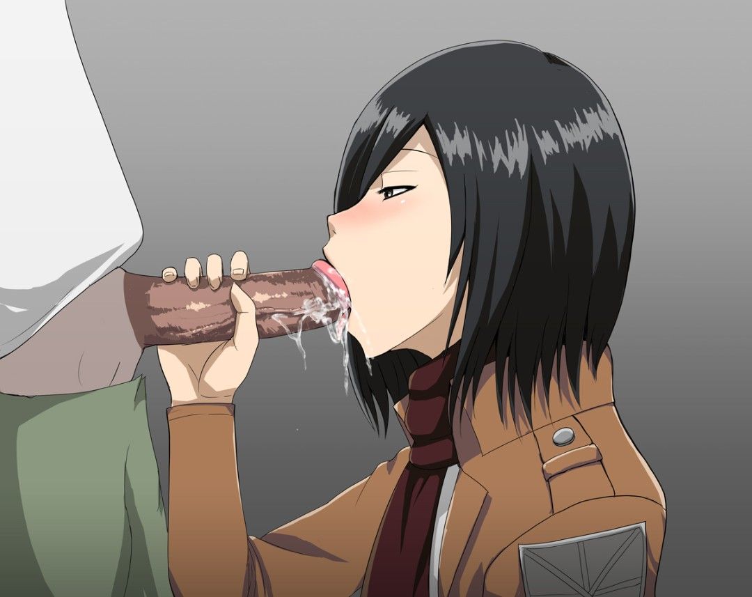 Attack on Titan Immediately pull out with erotic image that I want to suck tightly of Mikasa! 13