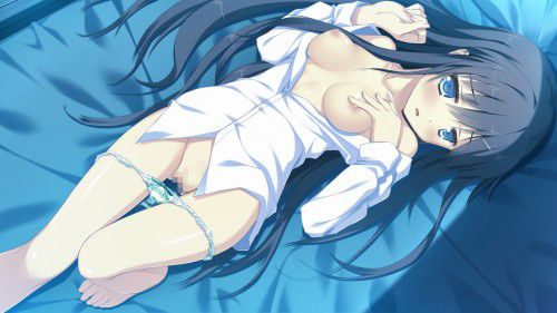 【Secondary erotic】 Here is an erotic image of a girl whose are falling from clothes 27