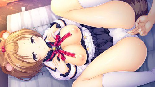 【Secondary erotic】 Here is an erotic image of a girl whose are falling from clothes 3