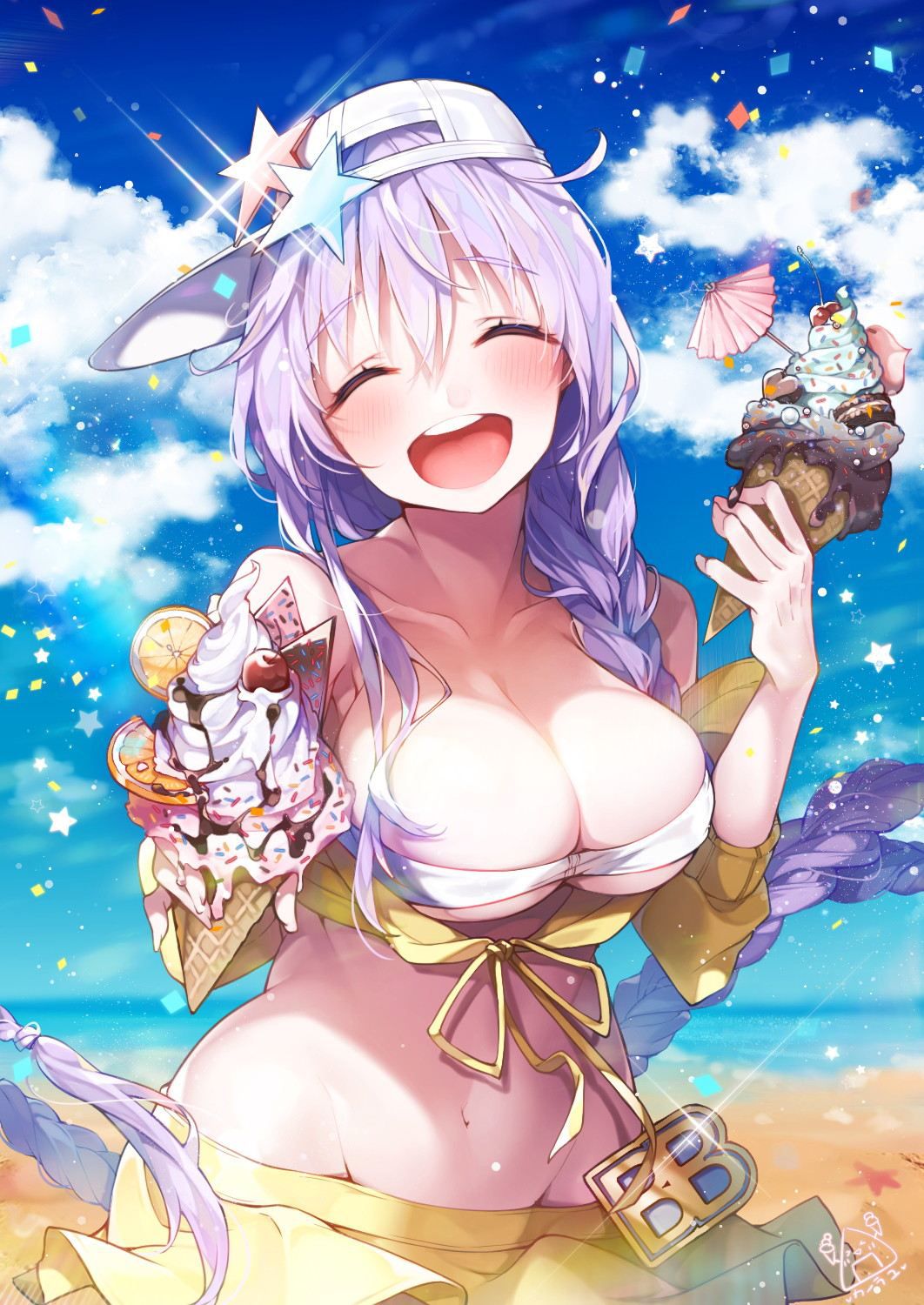 【Fate Grand Order】 A do erotic through image that is a bb's iki face 10