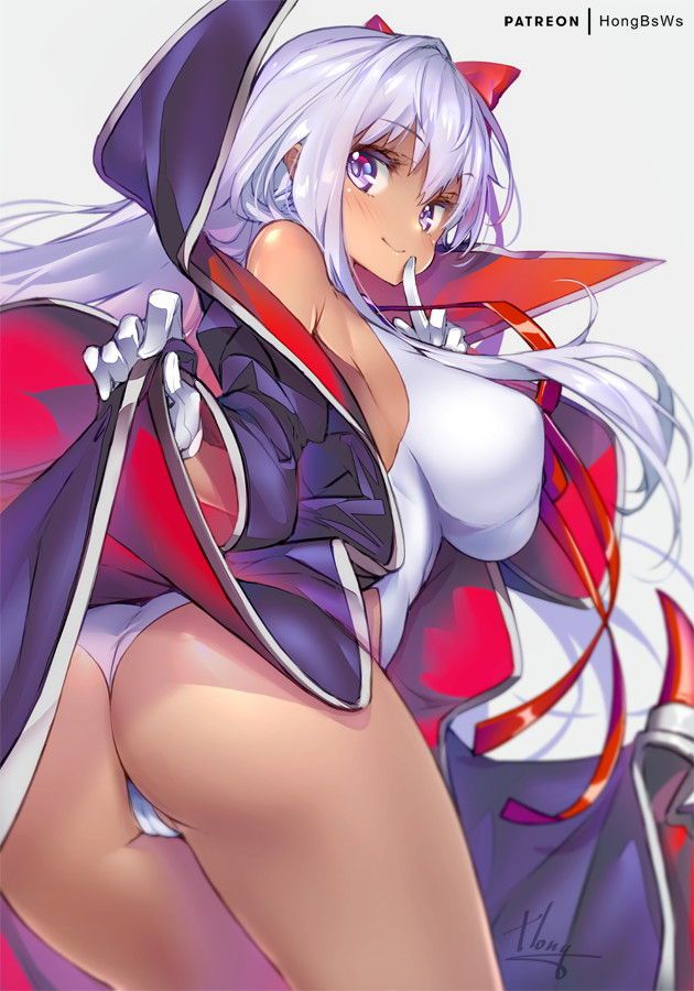 【Fate Grand Order】 A do erotic through image that is a bb's iki face 16