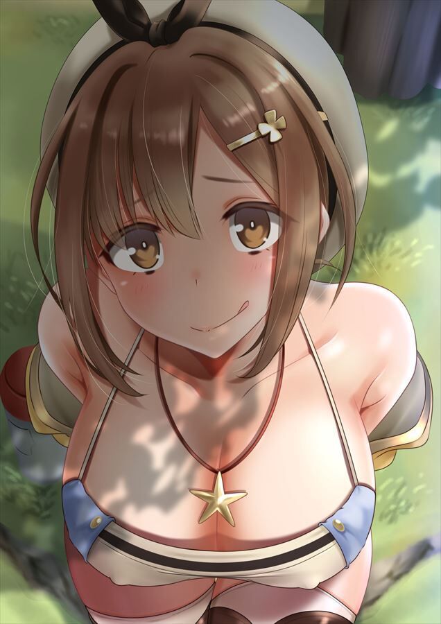 Liza's erotic secondary erotic images are full of boobs! [Atelier Series] 14