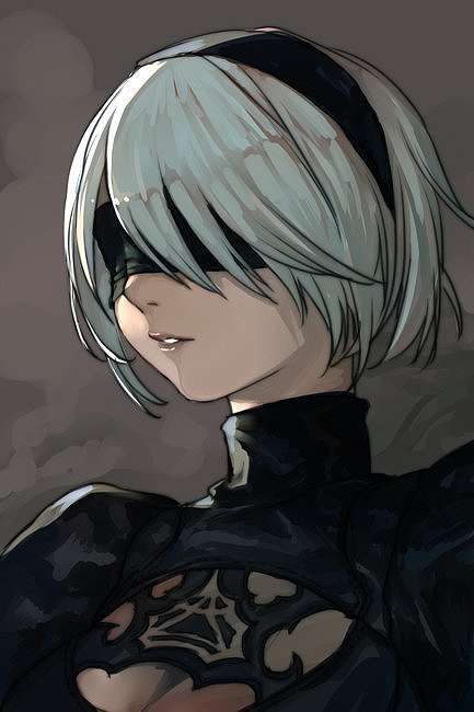 [NieR Automata] 2B's tightly munching erotic image immediately pull out! 14