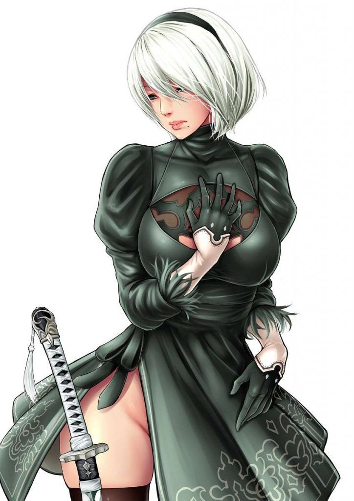 [NieR Automata] 2B's tightly munching erotic image immediately pull out! 20