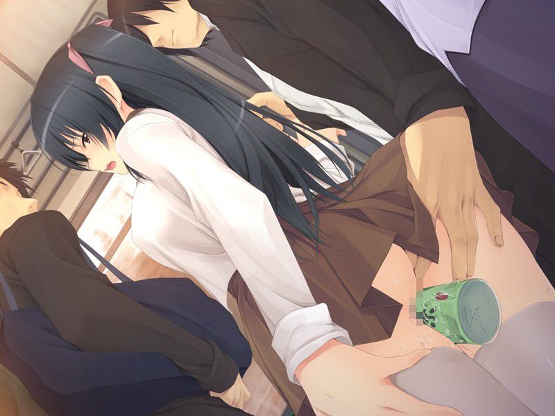 Erotic anime summary Beautiful girls who are molested in the train [secondary erotic] 4
