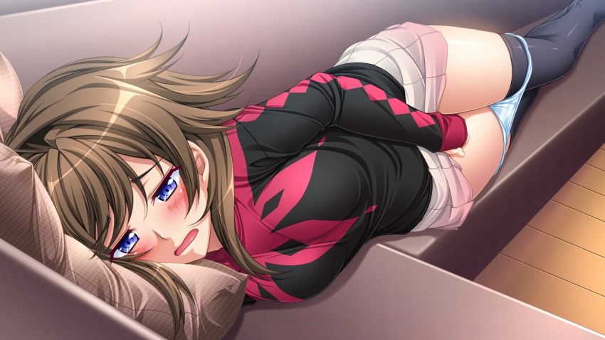 【Secondary erotic】 Here is a masturbation image where frustrated girls grope the crotch to comfort themselves 30
