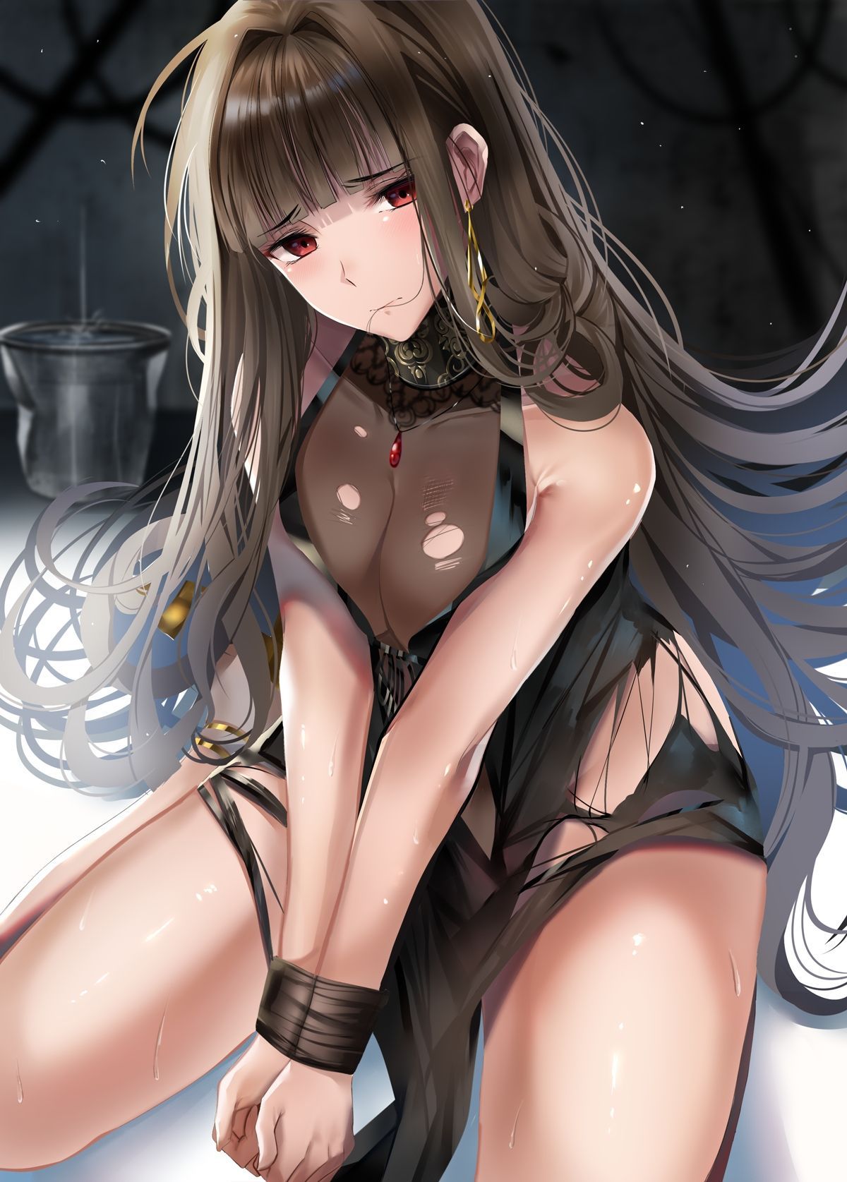 【Secondary erotic】 Here is the erotic image of a girl who has been restrained to be naughty 15