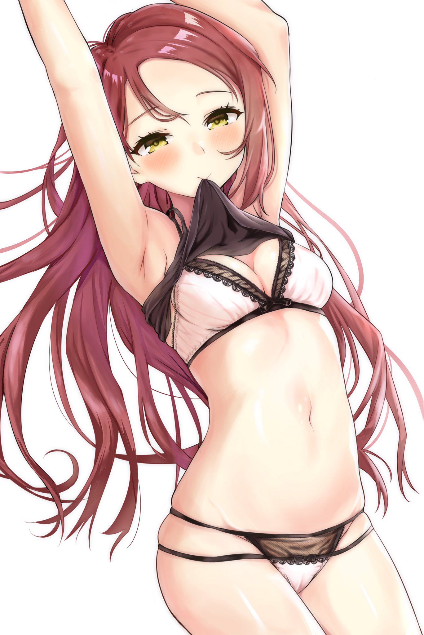 【Secondary erotic】 Here is the erotic image of girls showing off their lewd underwear 2