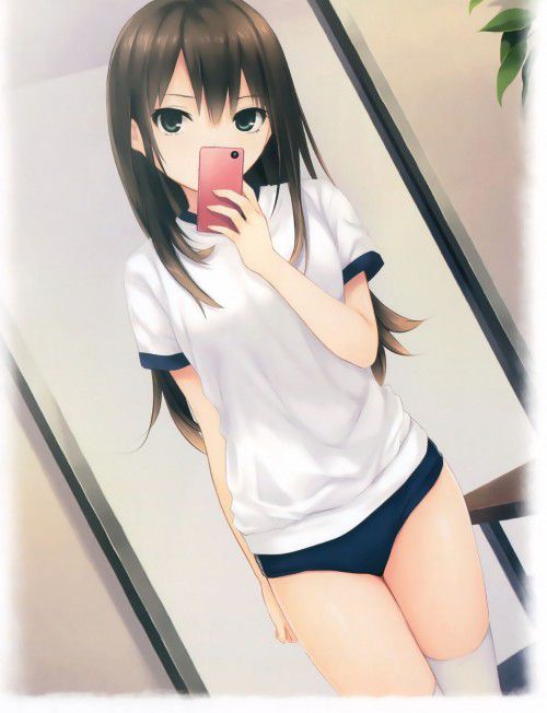 【Secondary erotic】 Here is an erotic image of a girl whose lower body is emphasized plummingly in bloomer 2