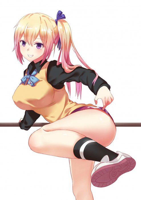 【Secondary erotic】 Here is an erotic image of a girl whose lower body is emphasized plummingly in bloomer 3