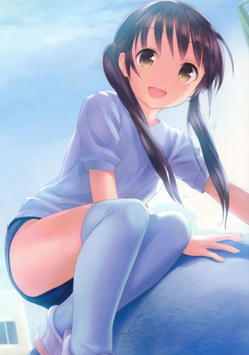 【Secondary erotic】 Here is an erotic image of a girl whose lower body is emphasized plummingly in bloomer 4