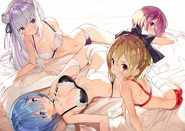 Erotic anime summary Beautiful girls who stir up sexual desire Echiechi underwear figure [49 sheets] 13