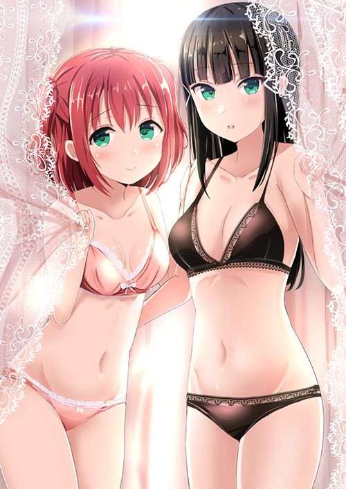 Erotic anime summary Beautiful girls who stir up sexual desire Echiechi underwear figure [49 sheets] 34