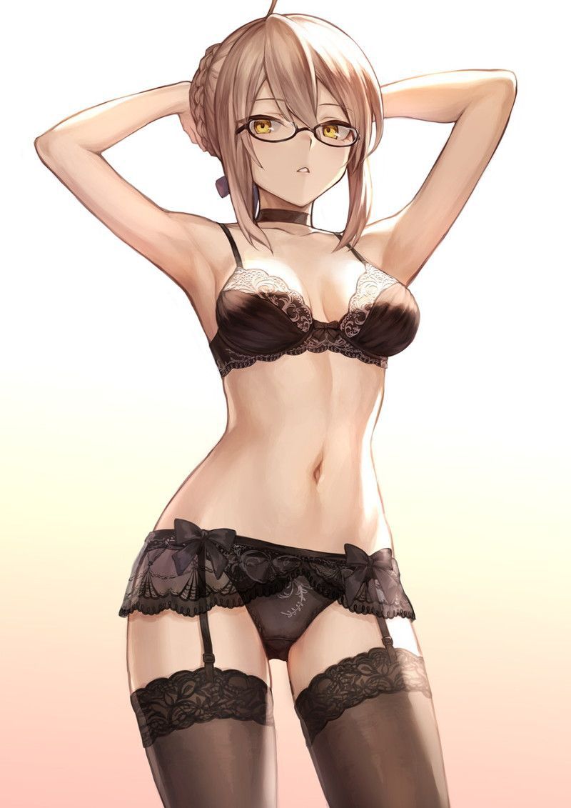 Erotic anime summary Nasty beautiful girls who seduce a man in their nasty underwear [40 sheets] 26