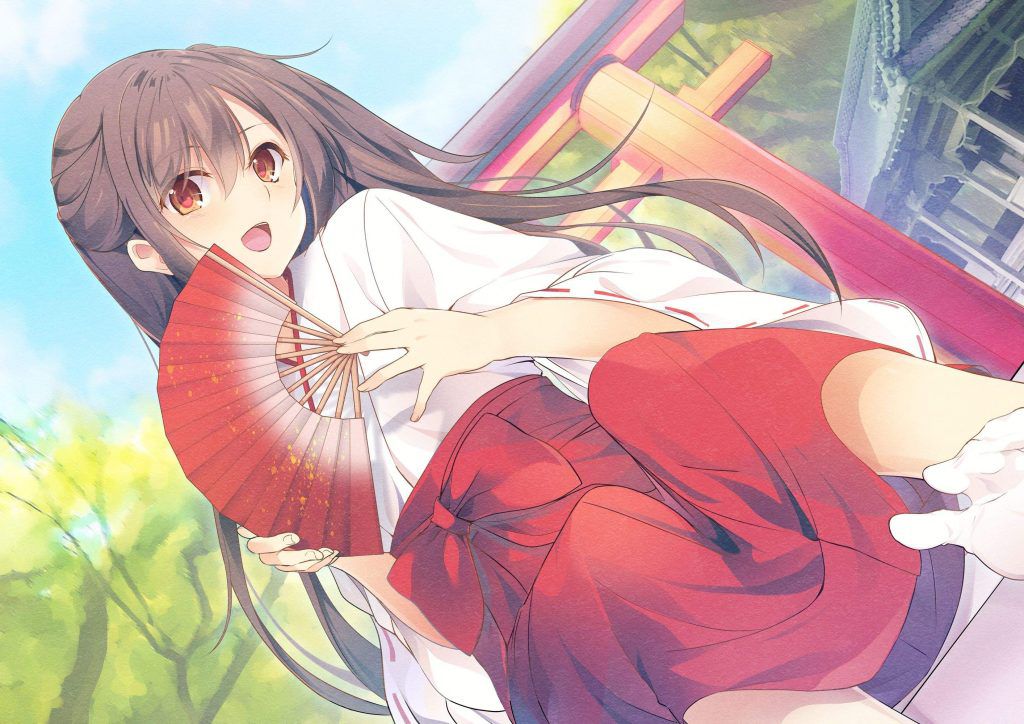Let's be happy to see the erotic image of the shrine maiden! 2