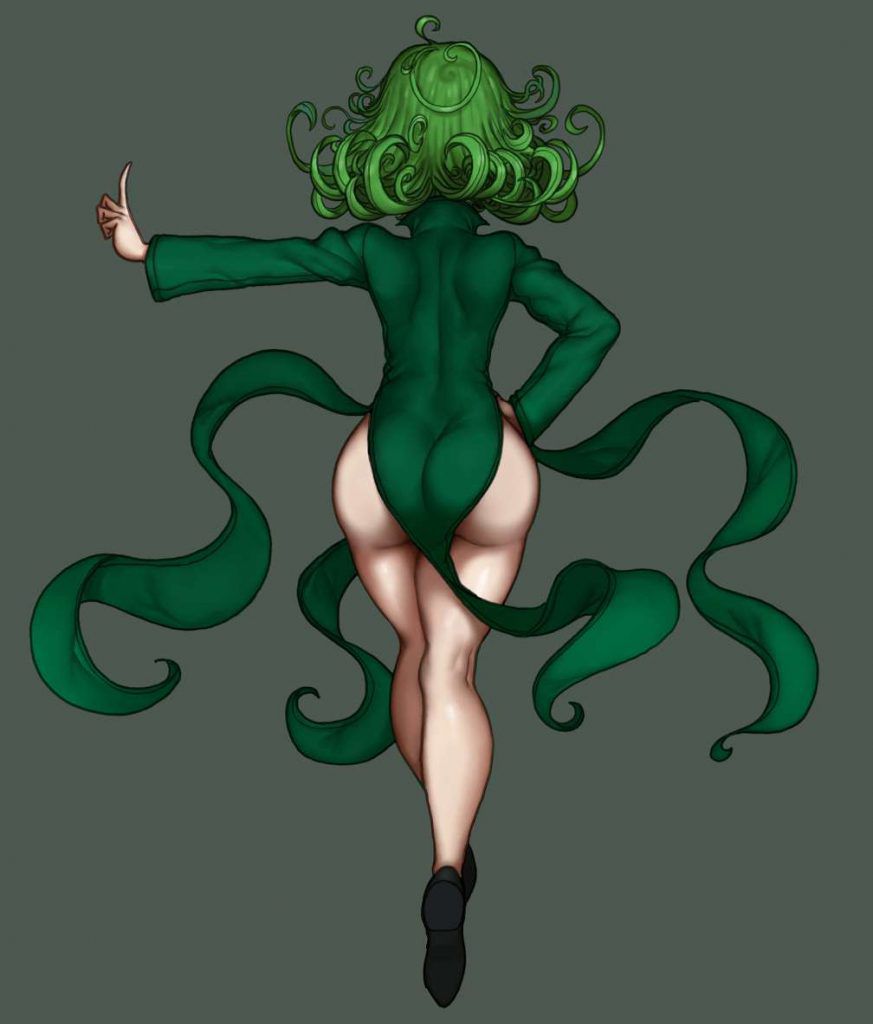 【One Punch Man】 Tatsumaki's Ecchi and Cute Secondary Erotic Images 1