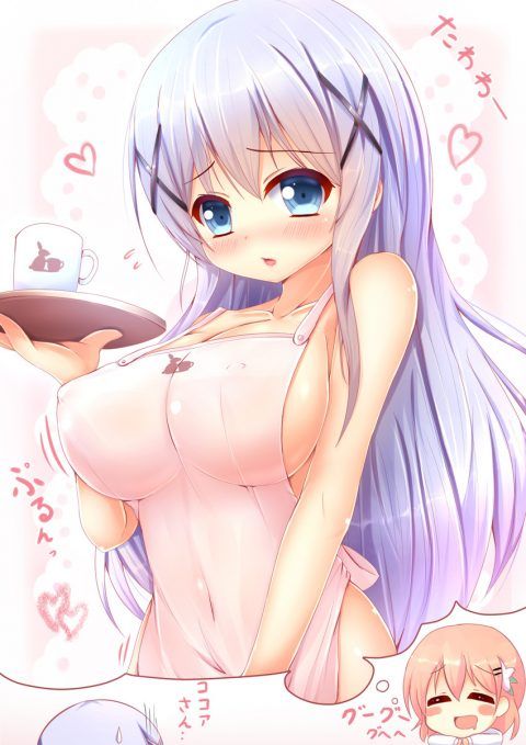 Erotic anime summary Speaking of lewd appearances, naked apron erotic image of this feeling [secondary erotic] 20