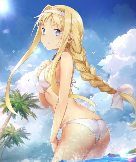 【Secondary Erotic】Here is the erotic image of Alice appearing in Sword Art Online 26