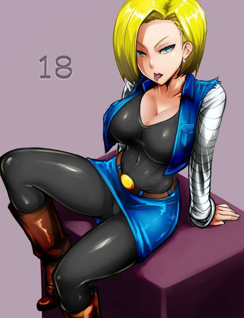 Dragon Ball Erotic image summary that makes you want to go to the world of 2D and make you want to go to no. 18 and 14