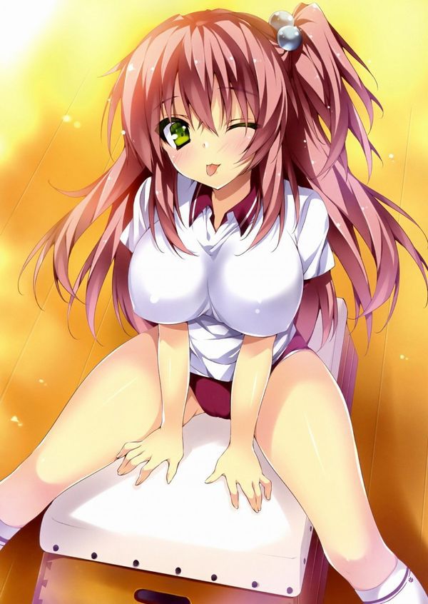 【Secondary erotic】 Here is an erotic image of a girl wearing a bloomer who can legally see ass meat and thighs 21