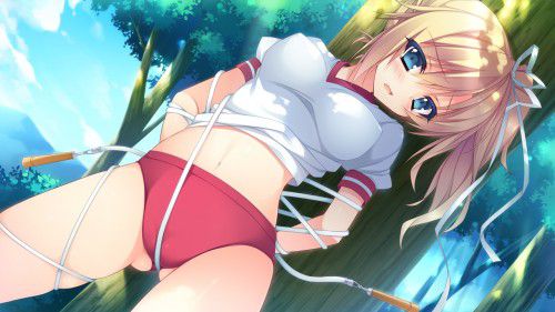 【Secondary erotic】 Here is an erotic image of a girl wearing a bloomer who can legally see ass meat and thighs 31